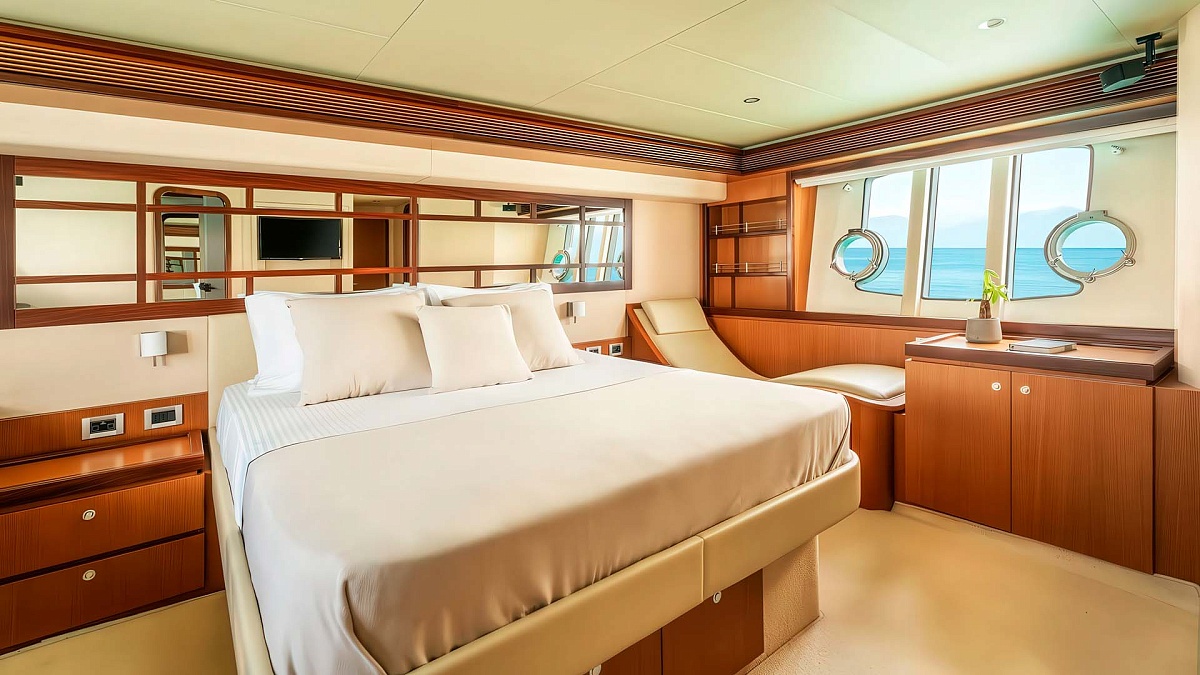 Аренда яхты Ferretti 630 Escape на Миконосе